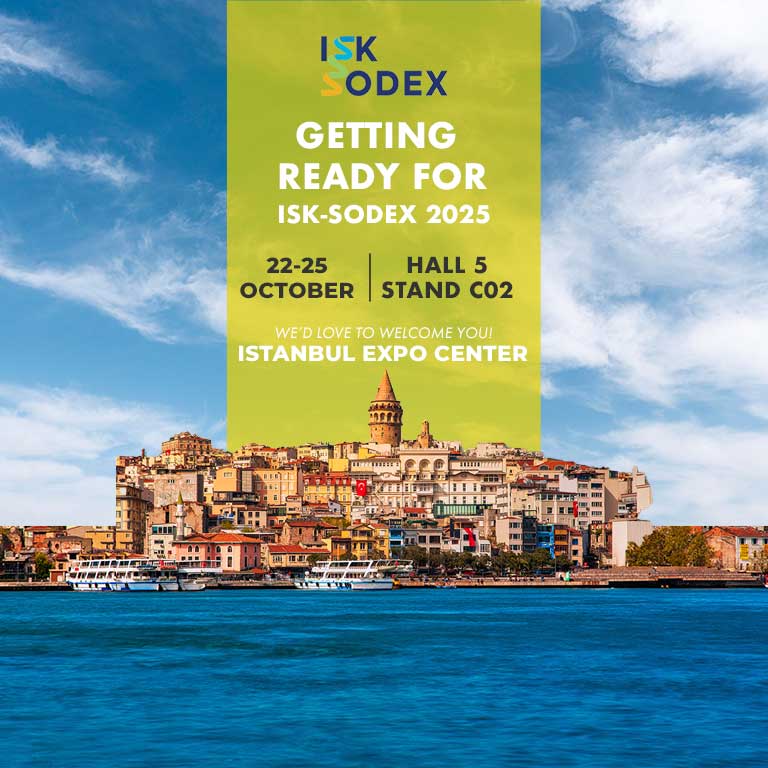 We’ll be in ISK-SODEX on October 22–25!
