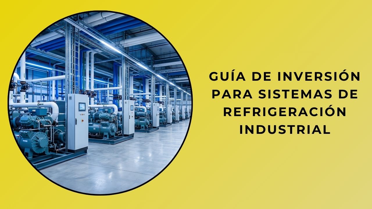 Guía de inversión para sistemas de refrigeración industrial