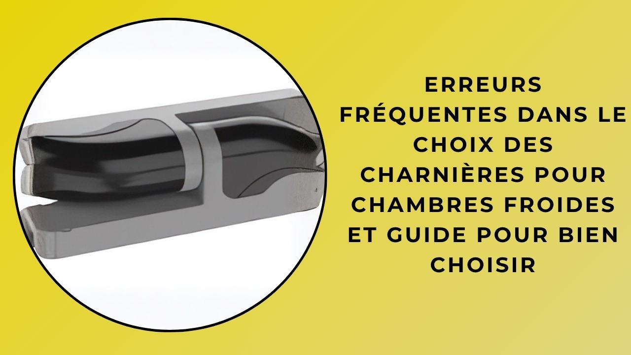 Erreurs courantes dans le choix des charnières de chambre froide et guide pour faire le bon choix