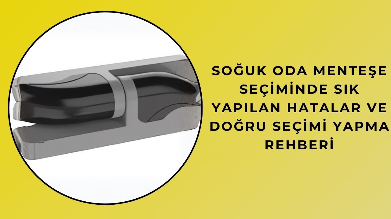 Soğuk Oda Menteşe Seçiminde Sık Yapılan Hatalar ve Doğru Seçimi Yapma Rehberi