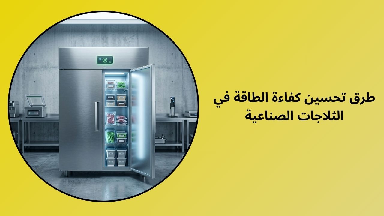طرق تحسين كفاءة الطاقة في استخدام الثلاجات الصناعية