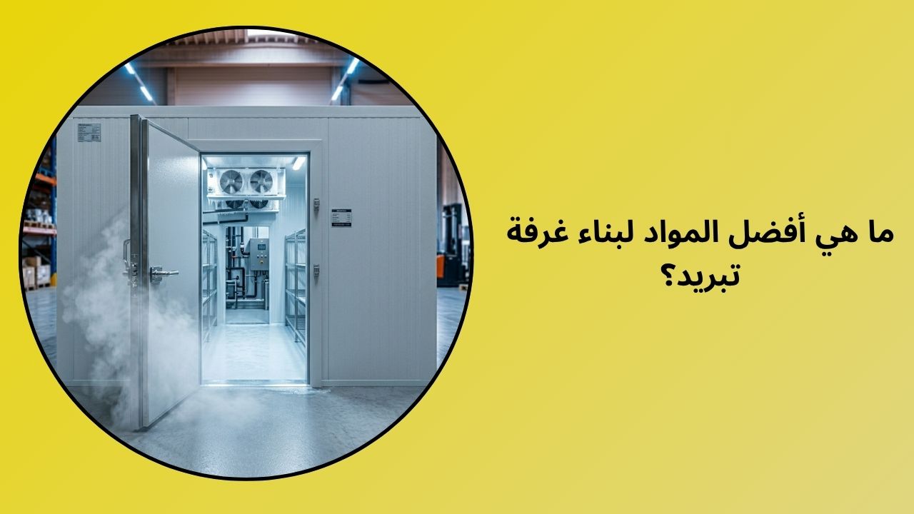 ما هي أفضل المواد لإعداد غرفة باردة؟