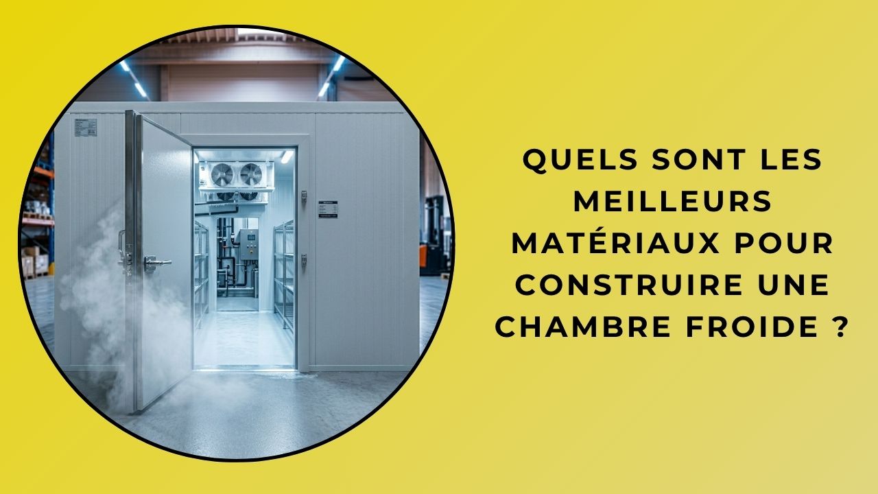 Quels sont les meilleurs matériaux pour aménager une chambre froide ?