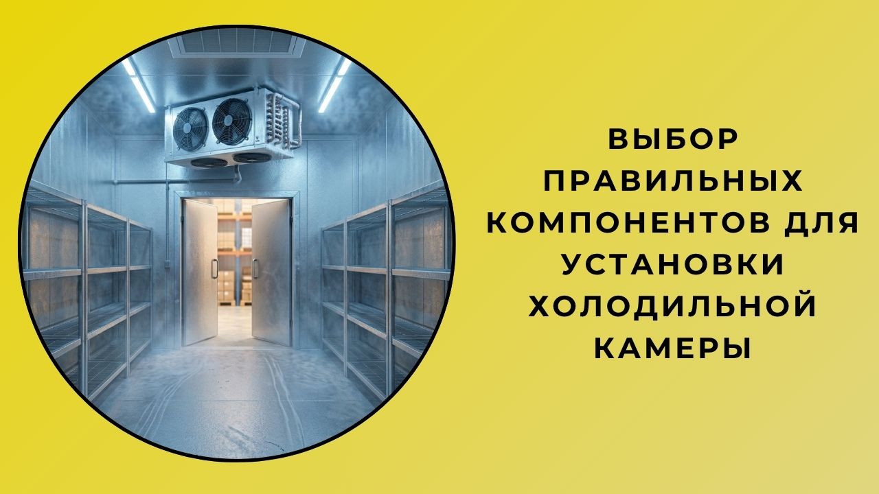 Выбор правильных компонентов для установки системы холодильной камеры