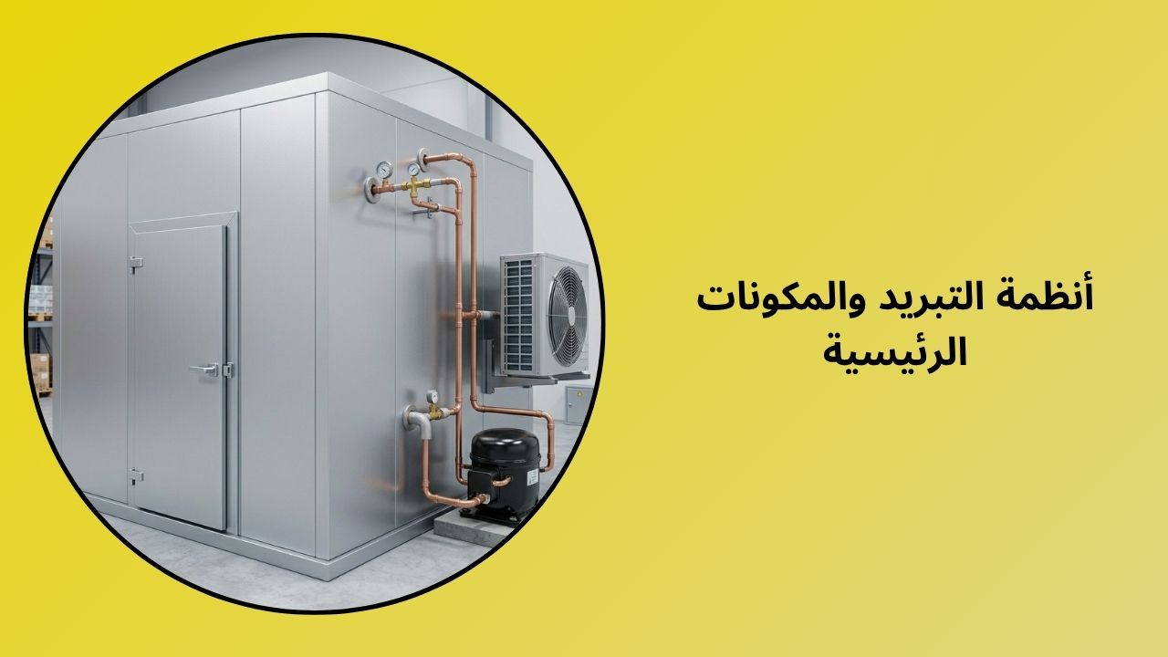 أنظمة التبريد ومكوناتها الرئيسية