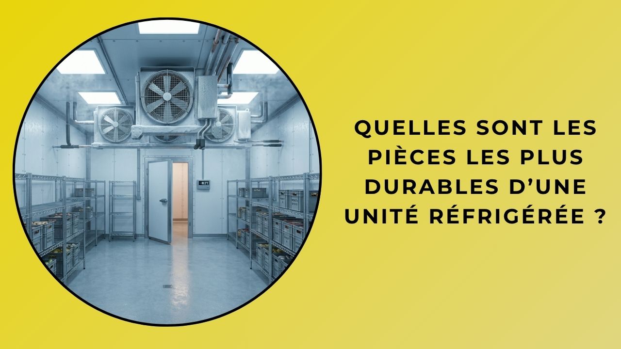 Quelles sont les pièces les plus durables pour une unité réfrigérée ?