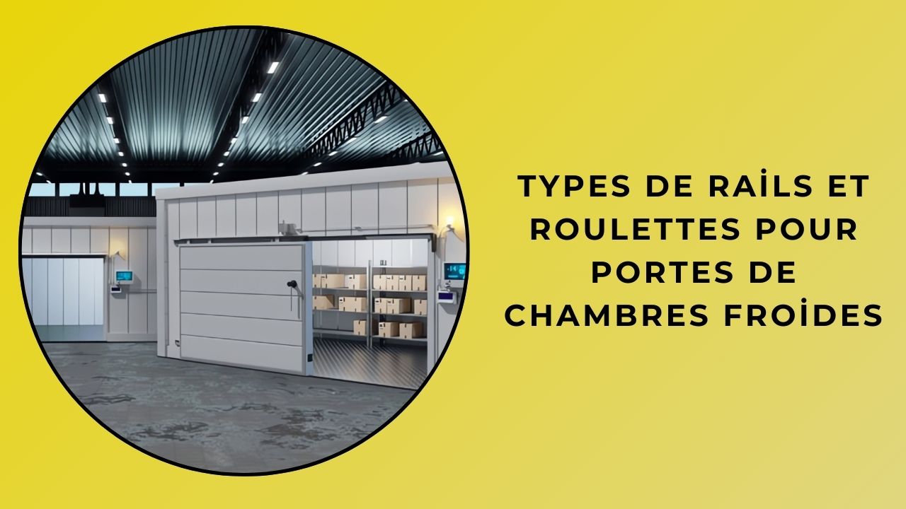 Variétés de roues de rail de porte de chambre froide Variétés de roues de rail de porte de chambre froide