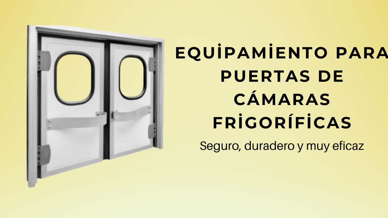 equipo de puerta de cámara frigorífica