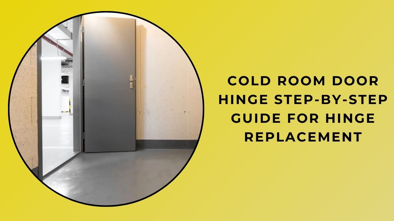 Cold Room Door Hinge Step by Step Guide for Hinge Replacement