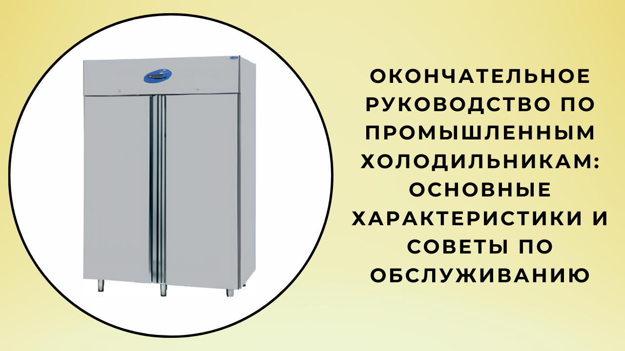 Окончательное руководство по промышленным холодильникам: Основные характеристики и советы по обслуживанию