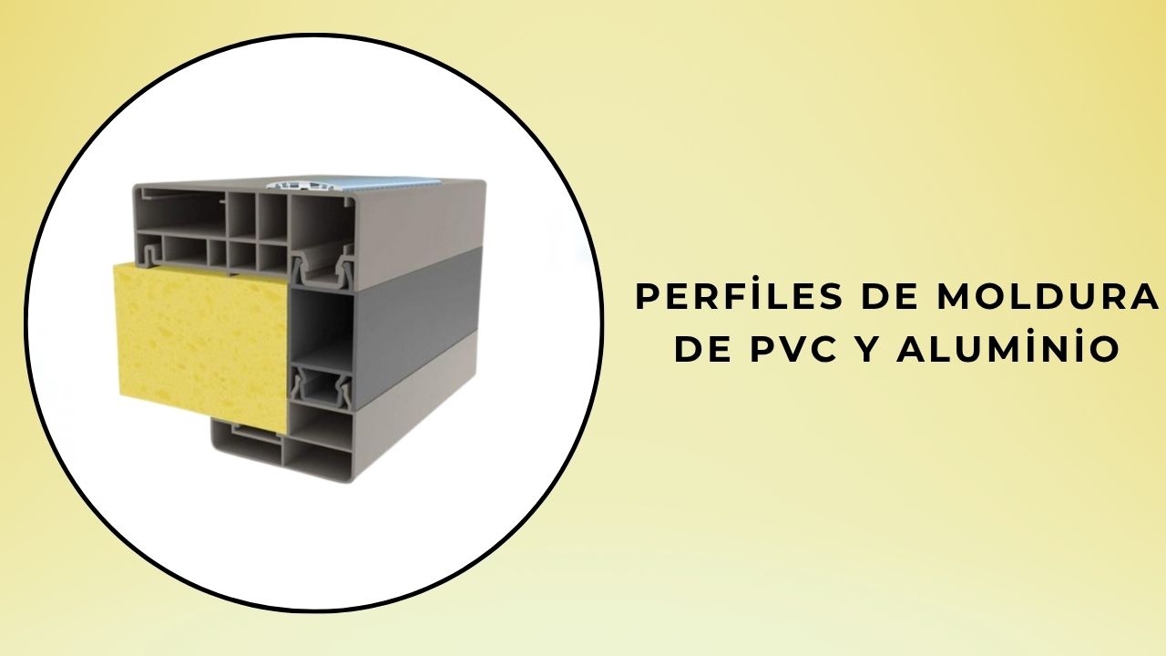 PVC y aluminio perfiles de zócalo