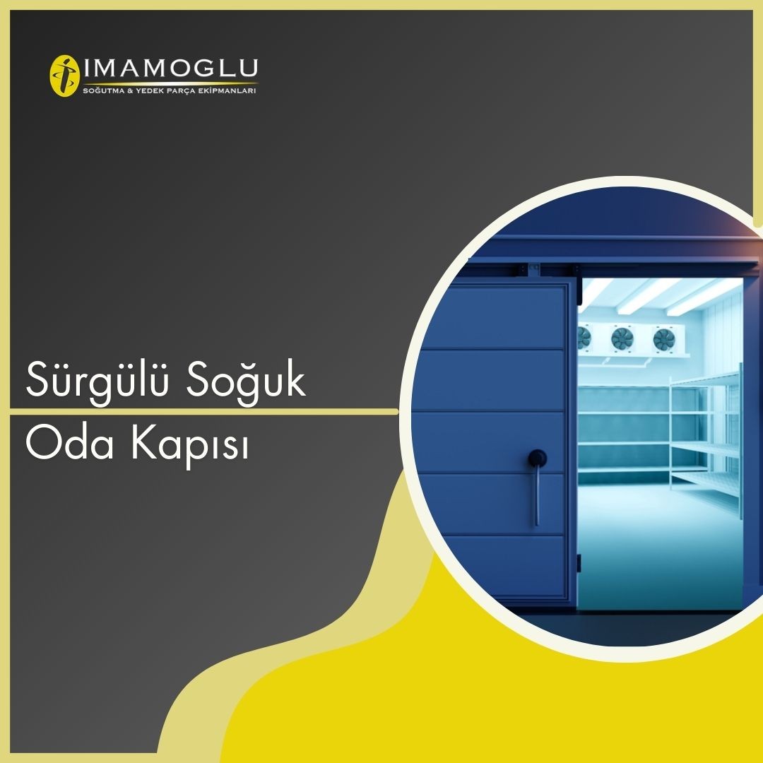 Sürgülü Soğuk Oda Kapısı